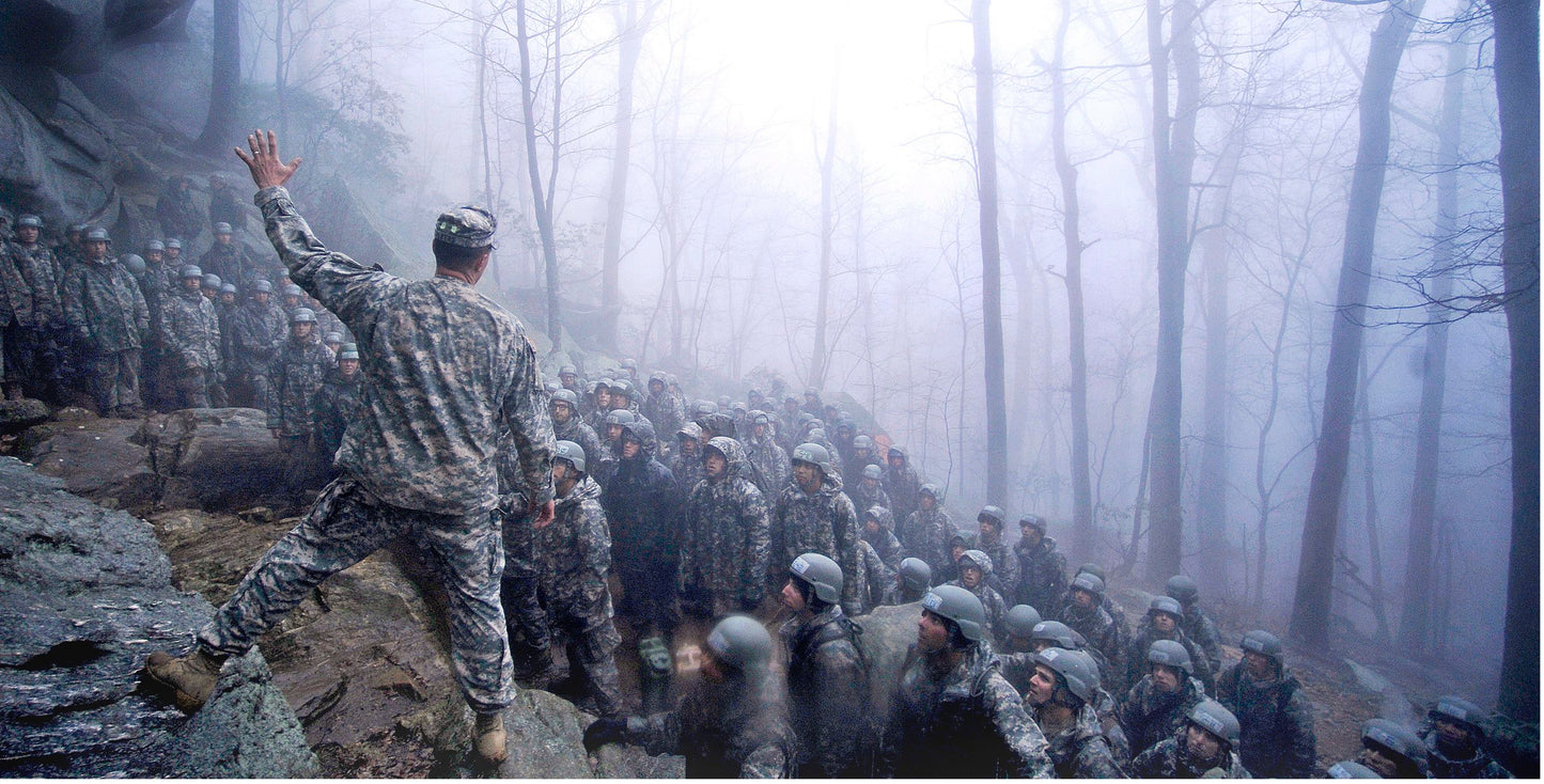Mountain Phase 1SG Gives Ranger Advice