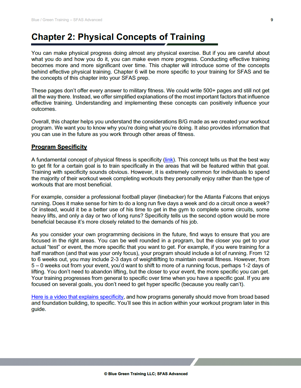 Special Forces Assessment & Selection (SFAS) 6