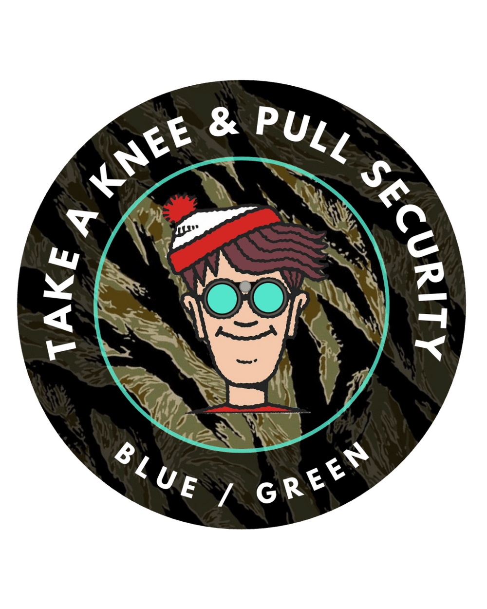 Pull Security Sticker - Made in America
