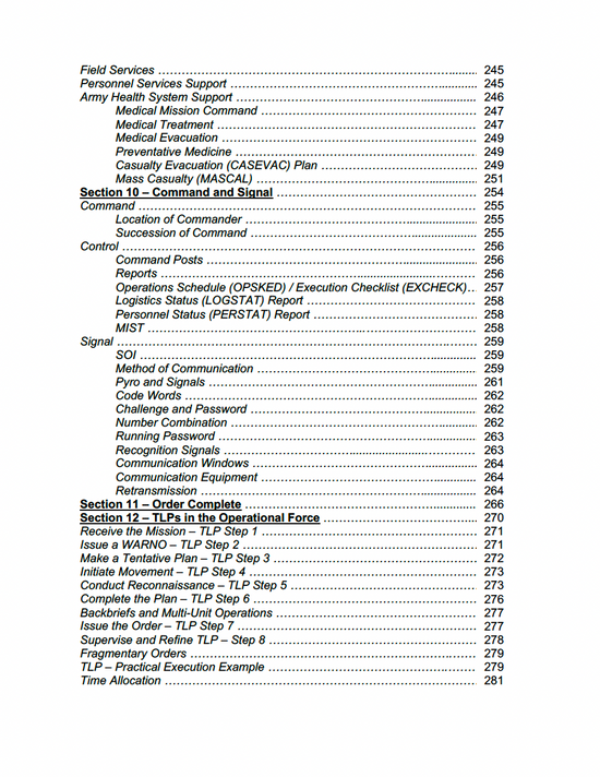 Opordes OPORD Blue Book | Complete TLP & OPORD Guide for BOLC, Ranger School ...