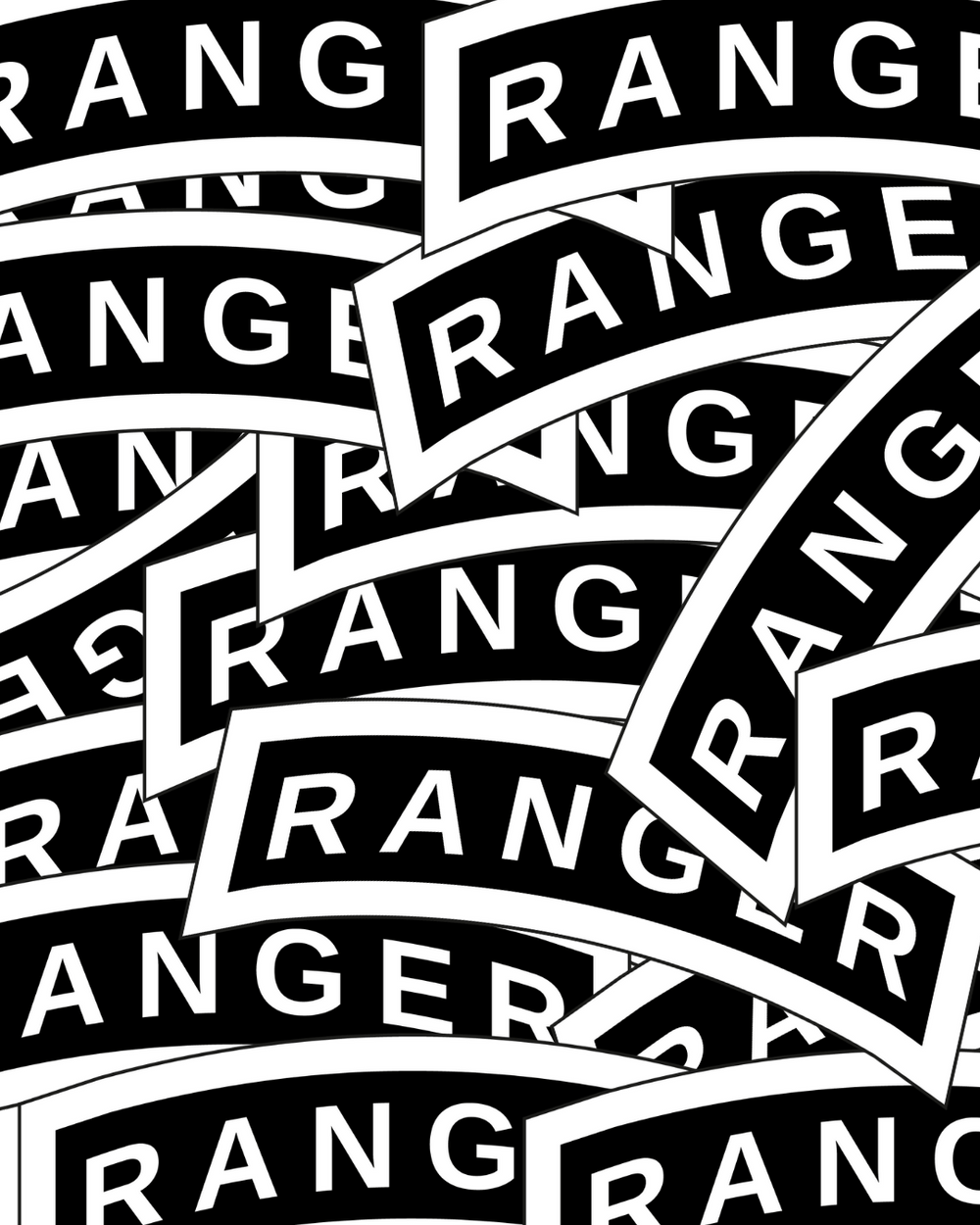 B&W Ranger Tab Sticker