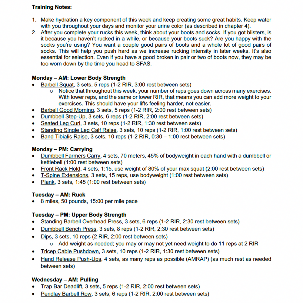
                      
                        Special Forces Assessment & Selection (SFAS) 12
                      
                    