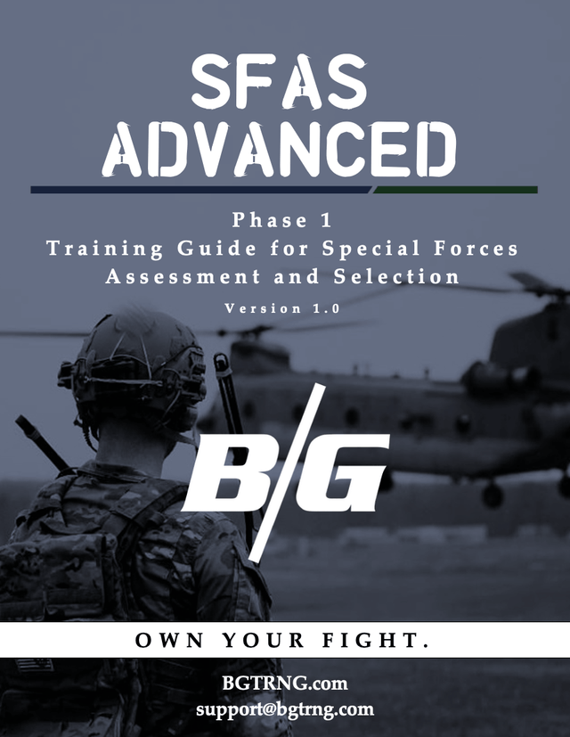 SFAS Success – Blue / Green Training