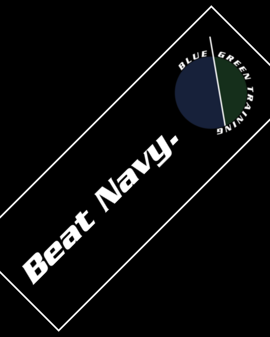 Beat Navy Sticker