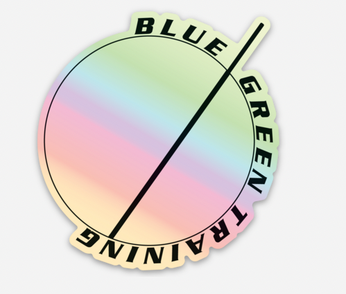 Stickers – Blue / Green Training